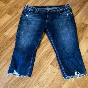 Silver jeans, size 22/L22 1/2